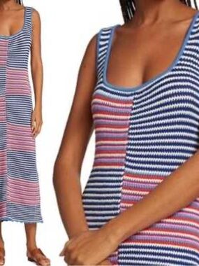 FIGUE knitted tank dress, size XL